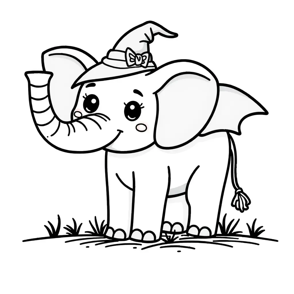 Einfaches Halloween-Ausmalbild für Kinder Einfaches Halloween-Ausmalbild für Kinder