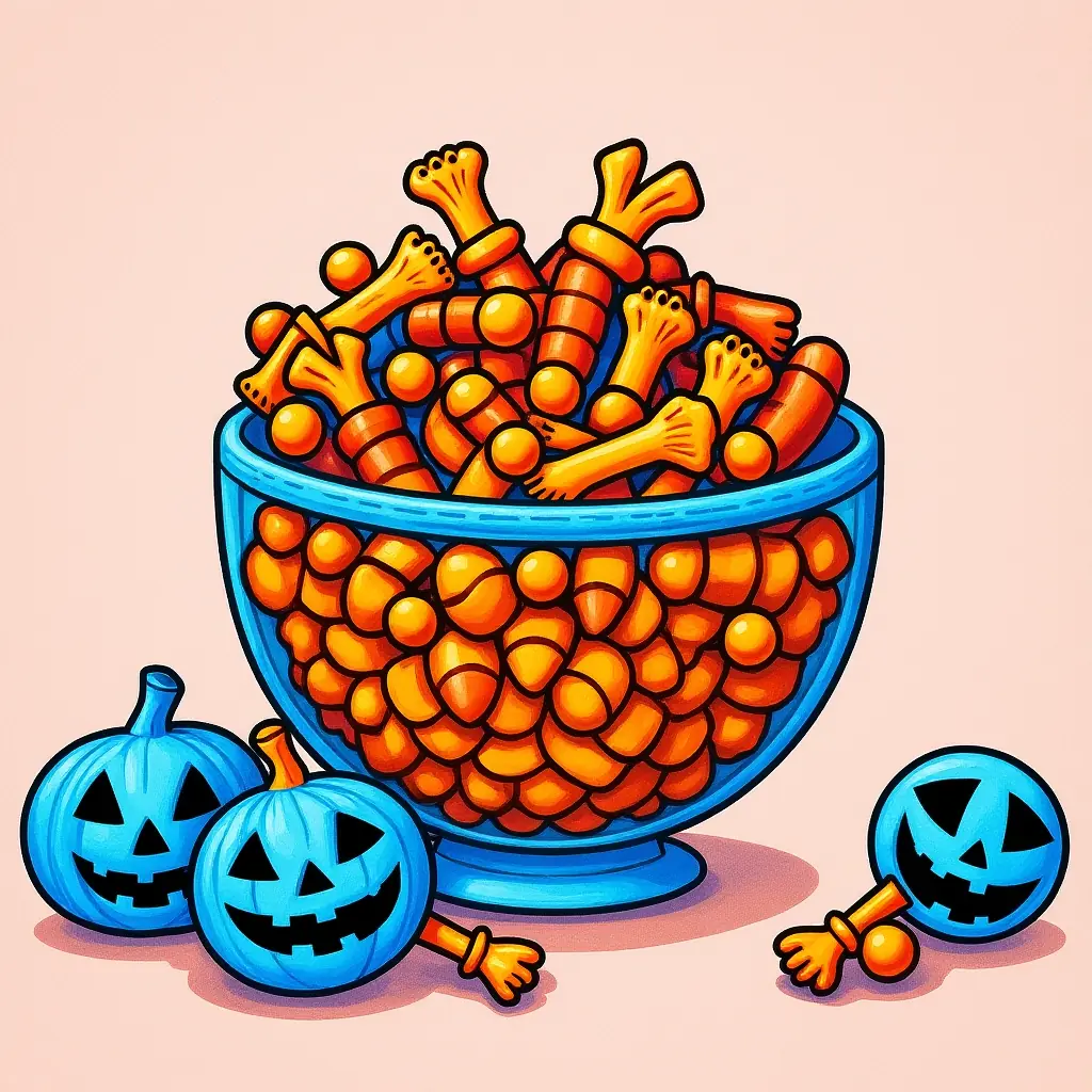 Schlucker mit Süßigkeiten – Süßigkeiten zum Ausmalen für Halloween Schlucker mit Süßigkeiten – Süßigkeiten zum Ausmalen für Halloween