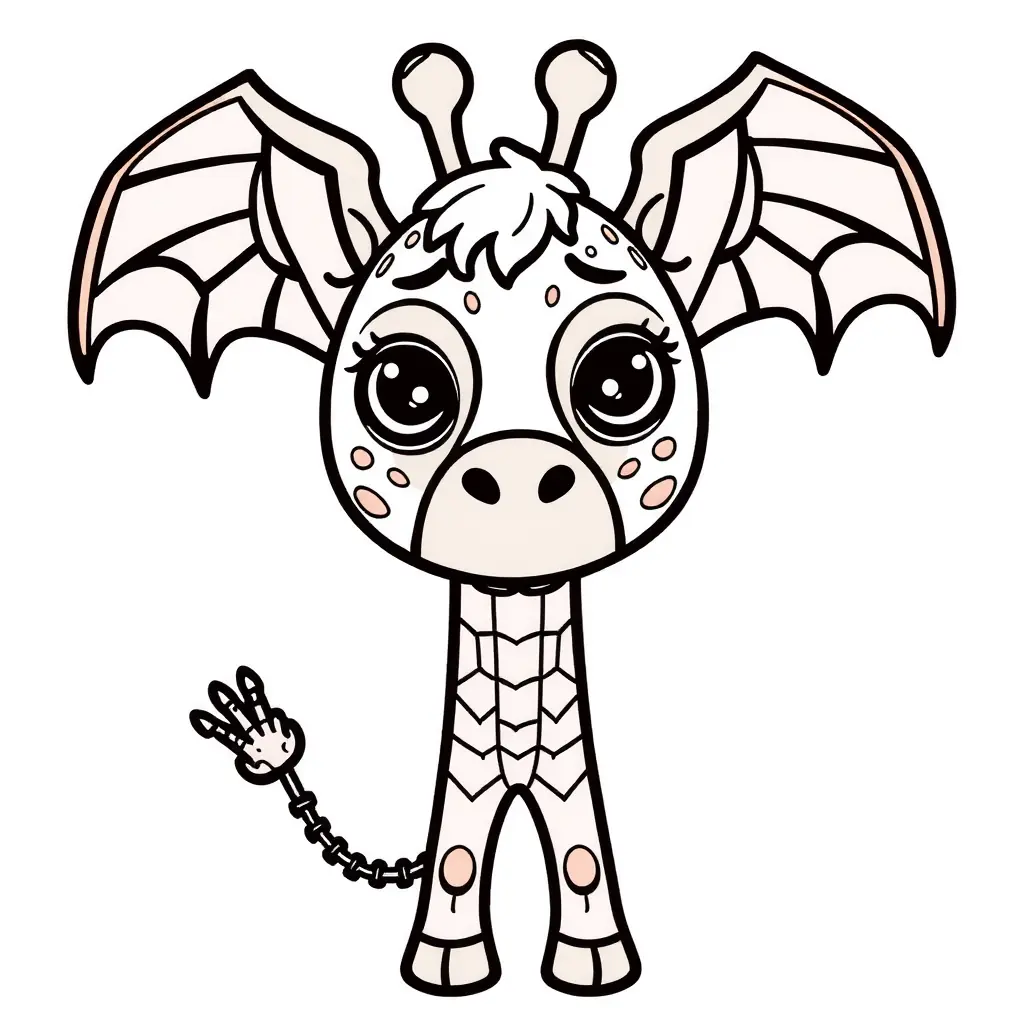 Knetgiraffe Ausmalbild Knetgiraffe Ausmalbild