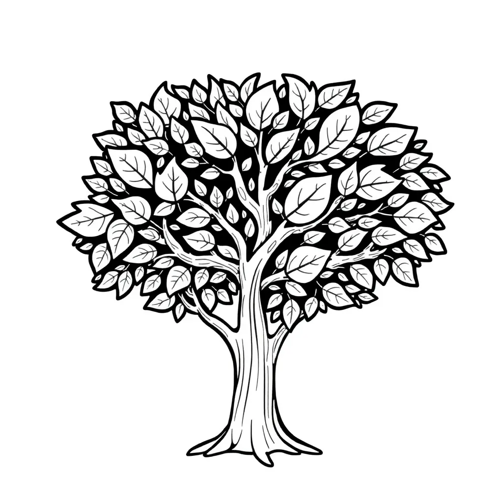 Herzensförmiges Herbstbaum-Ausmalbild – Kostenlos herunterladen! Herzensförmiges Herbstbaum-Ausmalbild – Kostenlos herunterladen!