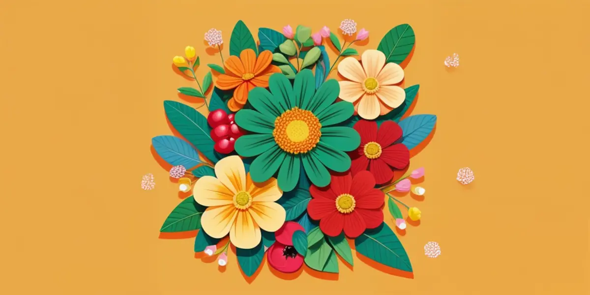 Vorschau der kostenlosen Blumen-Malvorlage zum Ausmalen und Ausdrucken