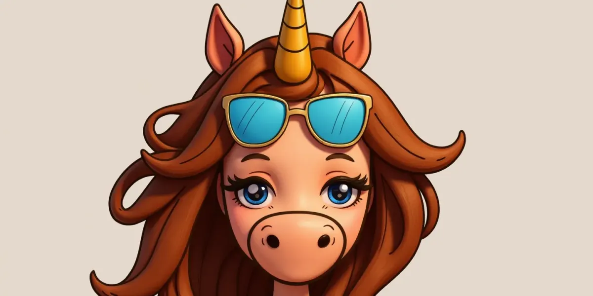 Kostenloses Einhorn Ausmalbild mit Sonnenbrille – Jetzt Ausdrucken!