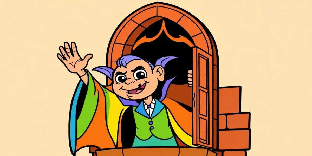 Ein Vampir am Fenster