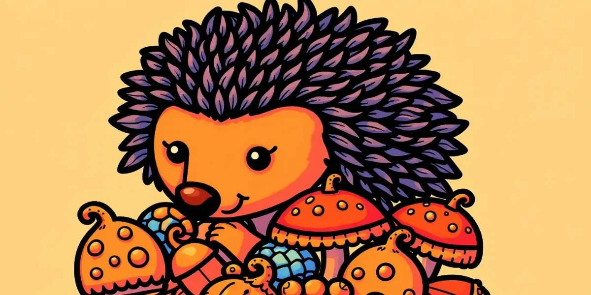 Herbstliche Igel-Ausmalbilder: Kostenlos zum Ausdrucken