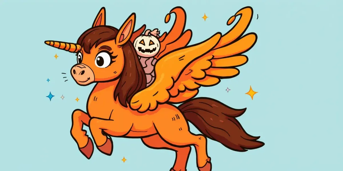 Zombie Pegasus Ausmalbild – Kostenlos zum Ausdrucken!