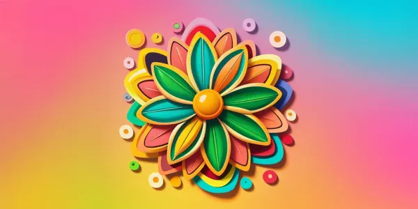 Vorschau der kostenlosen Blumen-Malvorlage zum Ausmalen und Ausdrucken