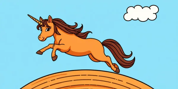 Kostenloses Einhorn-Ausmalbild: Regenbogen-Spaß für Kinder!