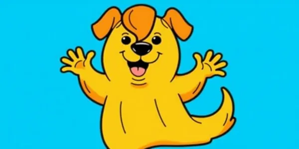 Malvorlage: Geisterhund