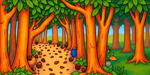 Entdecke unsere Herbst Ausmalbilder mit Tieren wie Igel, Eichhörnchen, Bären, Füchsen und Wildschweinen sowie Pflanzen wie Blättern, Kürbissen und Pilzen.