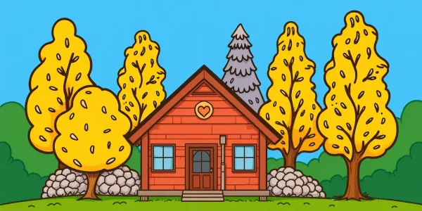 Kreativ gestalten: Herbstausmalbild für Kinder