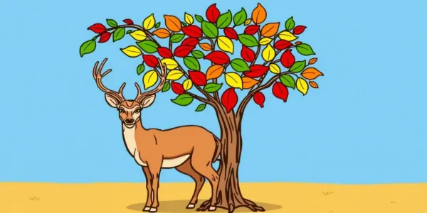 Entdecke die Schönheit der Natur – Ausmalbild zum Ausdrucken