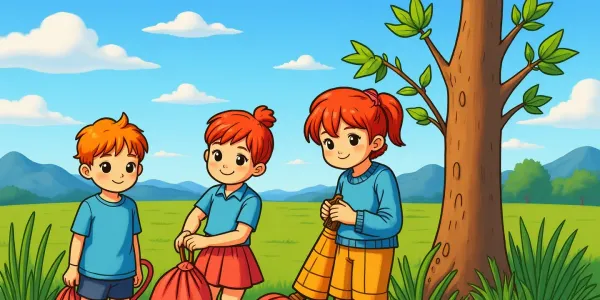 Kostenlose Ausmalvorlage zum Weltkindertag