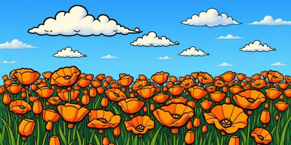 Klatschmohn Malvorlage