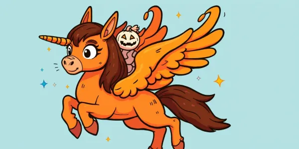 Zombie Pegasus Ausmalbild – Kostenlos zum Ausdrucken!