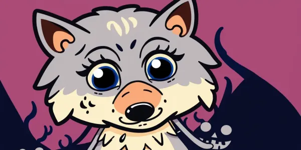Zombie Wolf Ausmalbild – Kostenlos Herunterladen!