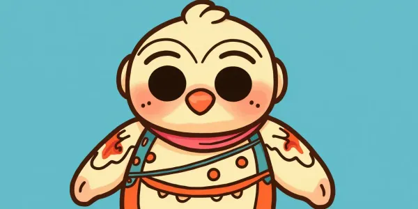 Zombie Pinguin Ausmalbild - Kostenlos zum Ausdrucken